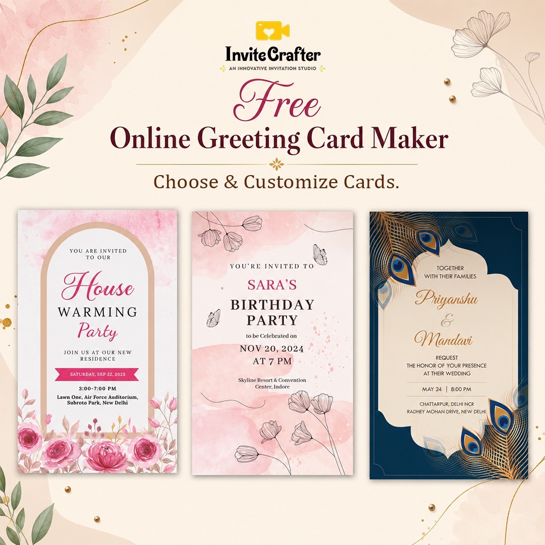 Free Online Greeting Card Maker—Choose & Customize Cards