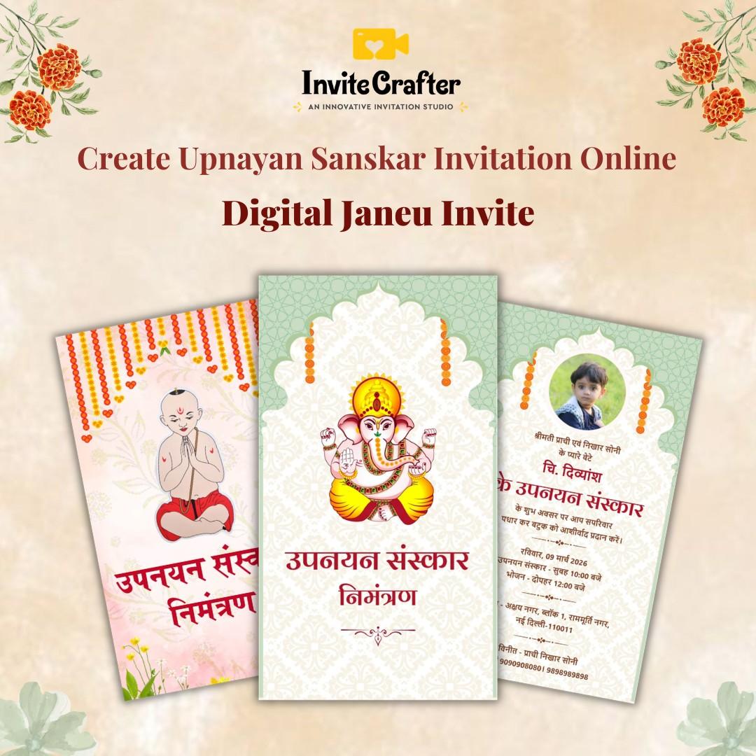 upnayan-sanskar-invitation-maker-online